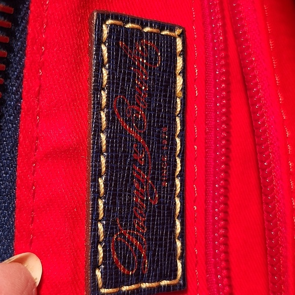 NEW●●Dooney Bourke Small  Lexington Crossbody, Navy☆ - Picture 5 of 12